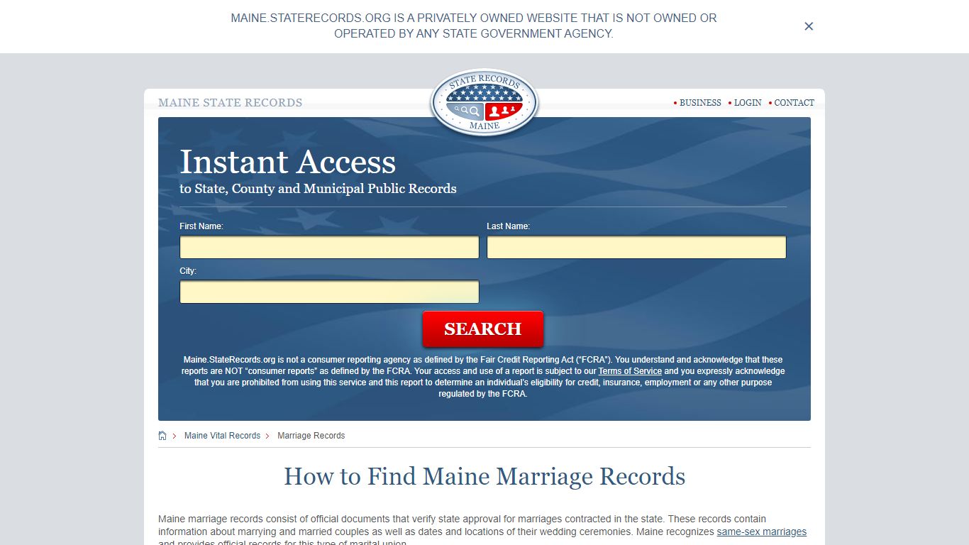 How to Find Maine Marriage Records